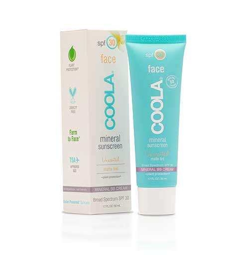 COOLA sunscreen available at Firefly Wellness Day Spa
