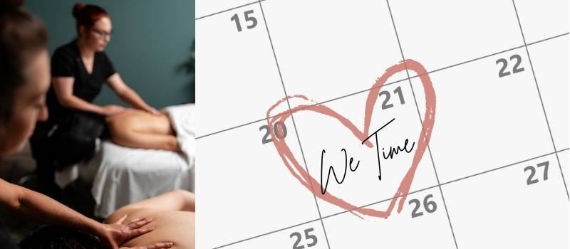 Couples Massage = We Time at Firefly Spa in San Diego. 