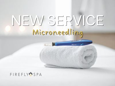 New Service: Microneedling now offered at Firefly Spa in San Diego.